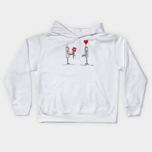 Flower and Heart Kids Hoodie